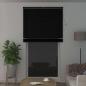 Preview: Venetianer Jalousie Verstellbar Schwarz 213 x 120 cm PVC