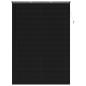 Preview: Venetianer Jalousie Verstellbar Schwarz 213 x 130 cm PVC