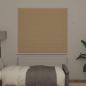 Preview: Venezianische Jalousie Hellbraun mit Muster 150 x 140 cm 25 mm