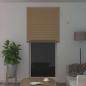 Preview: Venetianer Jalousie Hellbraun mit Muster 213 x 70 cm PVC