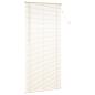 Preview: Venetianer Jalousie Hellbraun mit Muster 213 x 70 cm PVC