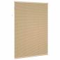 Preview: Venetianer Jalousie Hellbraun mit Muster 213 x 130 cm PVC