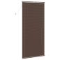 Preview: Venezianische Jalousie Dunkelbraun mit Muster 213 x 70 cm 25 mm