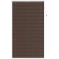 Preview: Venetianer Jalousie Dunkelbraun mit Muster 213 x 110 cm PVC