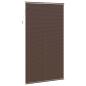 Preview: Venetianer Jalousie Dunkelbraun mit Muster 213 x 120 cm PVC