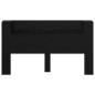 Preview: Kopfteil-Schrank mit LED Schwarze Eiche Holzwerkstoff