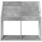 Preview: Kinderregal Beton Grau 72,5 x 29,5 x 69 cm Holzwerkstoff