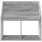 Preview: Kinderregal Graues Sonoma 72,5 x 29,5 x 69 cm Holzwerkstoff