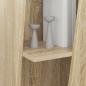 Preview: Seitenregal Sonoma-Eiche 33 x 32 x 100,5 cm Holzwerkstoff