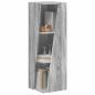 Preview: Seitenregal Graues Sonoma 33 x 32 x 100,5 cm Holzwerkstoff