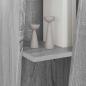 Preview: Seitenregal Graues Sonoma 33 x 32 x 100,5 cm Holzwerkstoff
