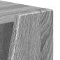 Preview: Seitenregal Graues Sonoma 33 x 32 x 100,5 cm Holzwerkstoff