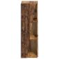 Preview: Seitenregal Altholz 33 x 32 x 100,5 cm Holzwerkstoff