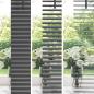 Preview: Venezianische Jalousie Silber Grau 150 x 130 cm 25 mm PVC