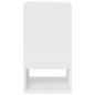Preview: Beistelltisch 2 pcs Weiß 30 x 30 x 56 cm Holzwerkstoff