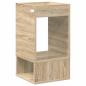 Preview: Beistelltisch Sonoma-Eiche 30 x 30 x 56 cm Holzwerkstoff
