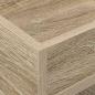 Preview: Beistelltisch Sonoma-Eiche 30 x 30 x 56 cm Holzwerkstoff