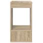 Preview: Beistelltisch 2 pcs Sonoma-Eiche 30 x 30 x 56 cm Holzwerkstoff