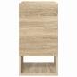 Preview: Beistelltisch 2 pcs Sonoma-Eiche 30 x 30 x 56 cm Holzwerkstoff