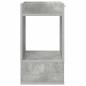 Preview: Beistelltisch Beton Grau 30 x 30 x 56 cm Holzwerkstoff