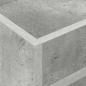 Preview: Beistelltisch 2 pcs Beton Grau 30 x 30 x 56 cm Holzwerkstoff