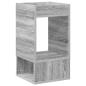 Preview: Beistelltisch Graues Sonoma 30 x 30 x 56 cm Holzwerkstoff