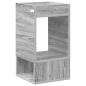 Preview: Beistelltisch 2 pcs Graues Sonoma 30 x 30 x 56 cm Holzwerkstoff