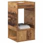 Preview: Beistelltisch 2 pcs Altholz 30 x 30 x 56 cm Holzwerkstoff
