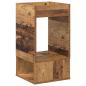 Preview: Beistelltisch 2 pcs Altholz 30 x 30 x 56 cm Holzwerkstoff