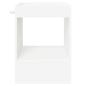 Preview: Beistelltisch 2 pcs Weiß 40 x 40 x 56 cm Holzwerkstoff