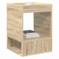 Preview: Beistelltisch 2 pcs Sonoma-Eiche 40 x 40 x 56 cm Holzwerkstoff