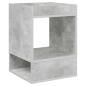 Preview: Beistelltisch 2 pcs Beton Grau 40 x 40 x 56 cm Holzwerkstoff