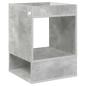 Preview: Beistelltisch 2 pcs Beton Grau 40 x 40 x 56 cm Holzwerkstoff