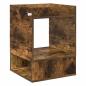Preview: Beistelltisch 2 pcs Geräucherte Eiche 40 x 40 x 56 cm
