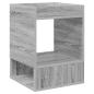 Preview: Beistelltisch 2 pcs Graues Sonoma 40 x 40 x 56 cm Holzwerkstoff