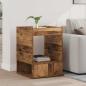 Preview: ARDEBO.de - Beistelltisch Altholz 40 x 40 x 56 cm Holzwerkstoff