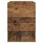 Preview: Beistelltisch Altholz 40 x 40 x 56 cm Holzwerkstoff