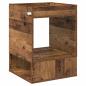 Preview: Beistelltisch Altholz 40 x 40 x 56 cm Holzwerkstoff