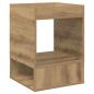 Preview: Beistelltisch Artisan-Eiche 40 x 40 x 56 cm Holzwerkstoff