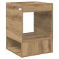 Preview: Beistelltisch Artisan-Eiche 40 x 40 x 56 cm Holzwerkstoff