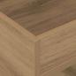 Preview: Beistelltisch Artisan-Eiche 40 x 40 x 56 cm Holzwerkstoff