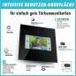 Preview: M-E VDV-1007-S 7 Zoll Monitor, Bildspeicher, Freisprechen, Sensortouch & mp3, schwarz (41279)