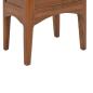Preview: Nachttisch Massivholz Tanne 40x29x68 cm Braun