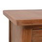 Preview: Nachttisch Massivholz Tanne 40x29x68 cm Braun