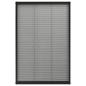 Preview: Insektenschutz-Plissee für Fenster Aluminium Anthrazit 80x160cm