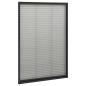 Preview: Insektenschutz-Plissee für Fenster Aluminium Anthrazit 80x160cm