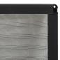 Preview: Insektenschutz-Plissee für Fenster Aluminium Anthrazit 80x160cm