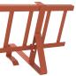 Preview: Dachschneeschild Rot 300 x 29,5 x 34,5 cm Stahl