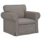 Preview: Sofa 2 pcs Taupe