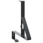 Preview: Schneewächter Unterstützung 2 pcs Schwarz 29,5 x 3 x 34,5 cm